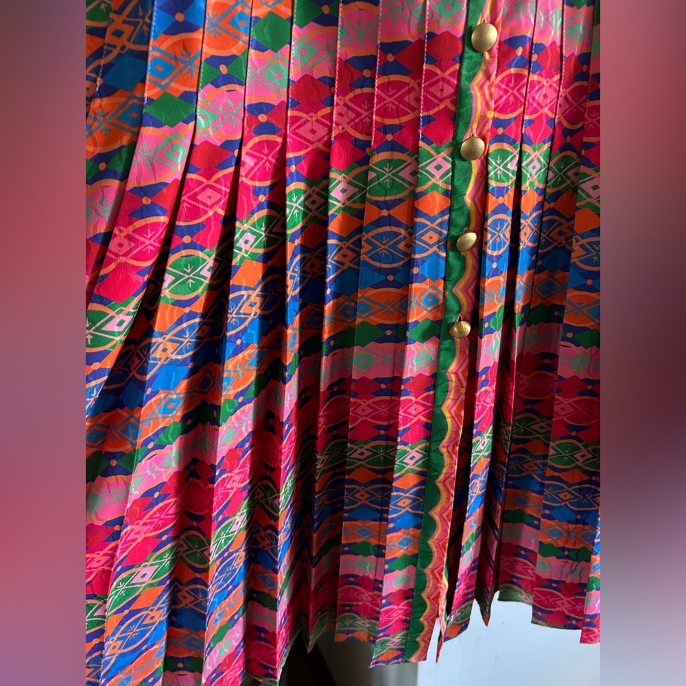 SALONI Karen Graphic Stripe-Printed Dress - Picture 8 of 14